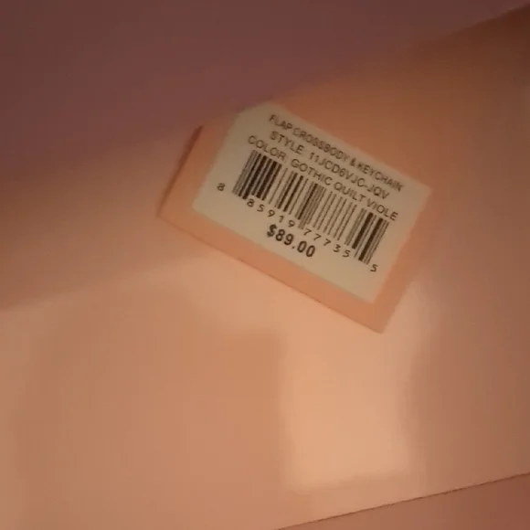 Juicy Couture Purple Crossbody Bag with Iconic Branding NIB - Picture 4 of 6